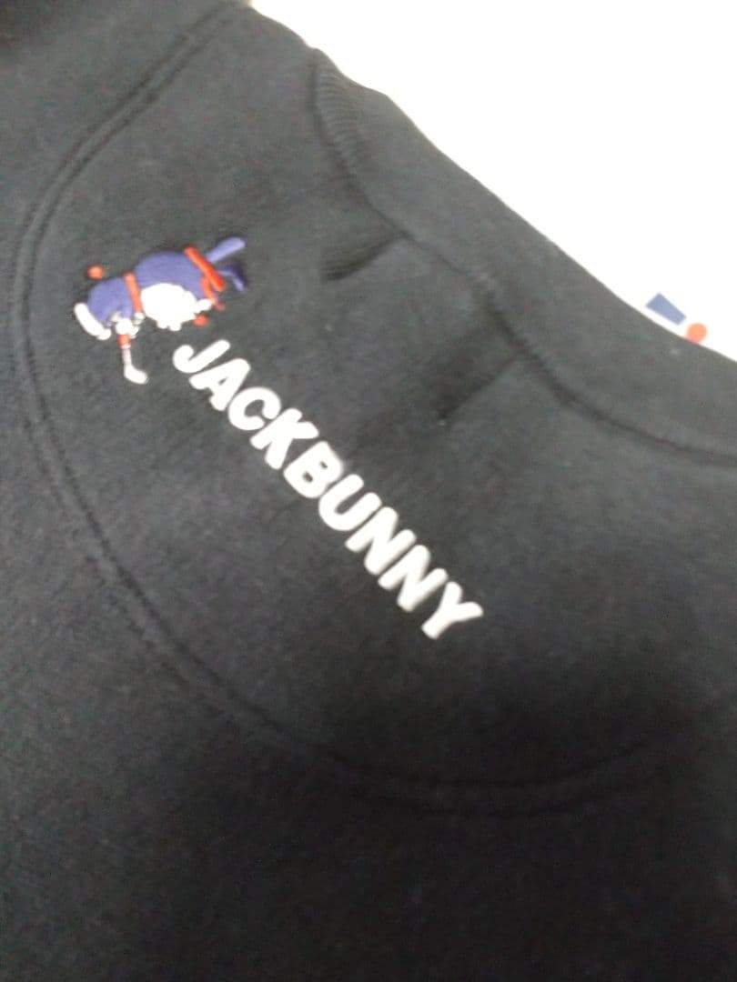 ブラック Mサイズ1 セーター ドラえもん ゴルフウェア ジャックバニー 新品