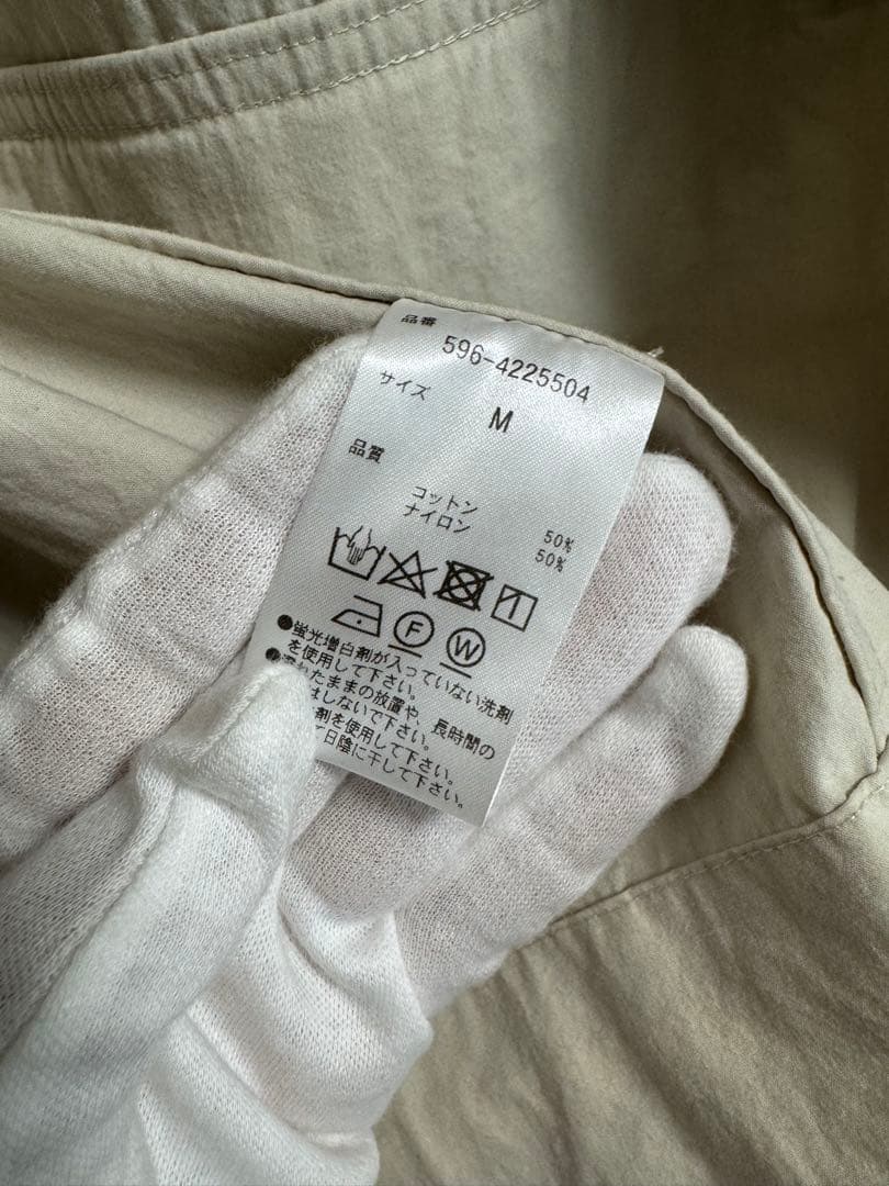 MHL. フード付きベージュジャケット