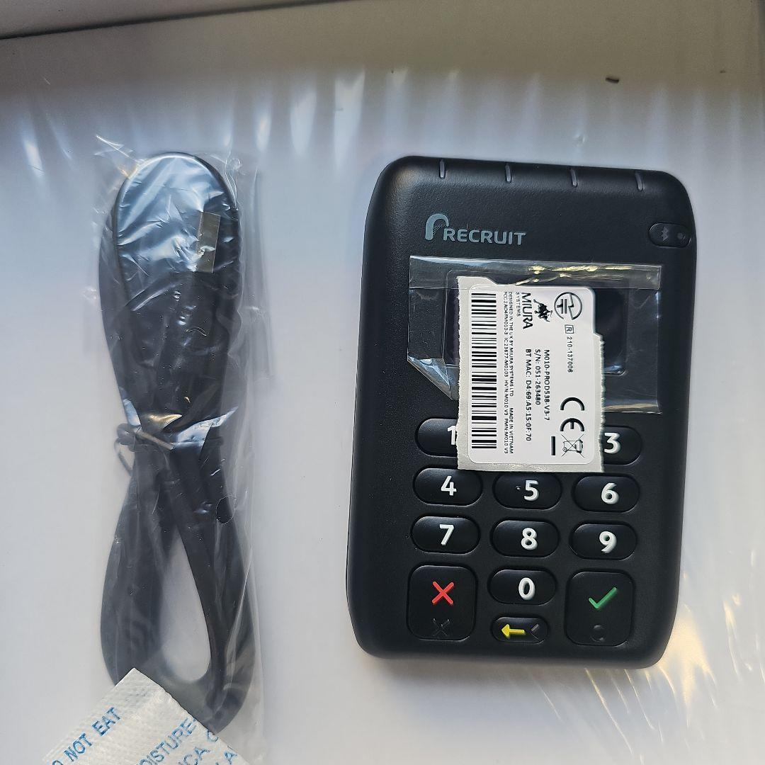 Recruit 決済端末 AirPAY対応 USBケーブル付き