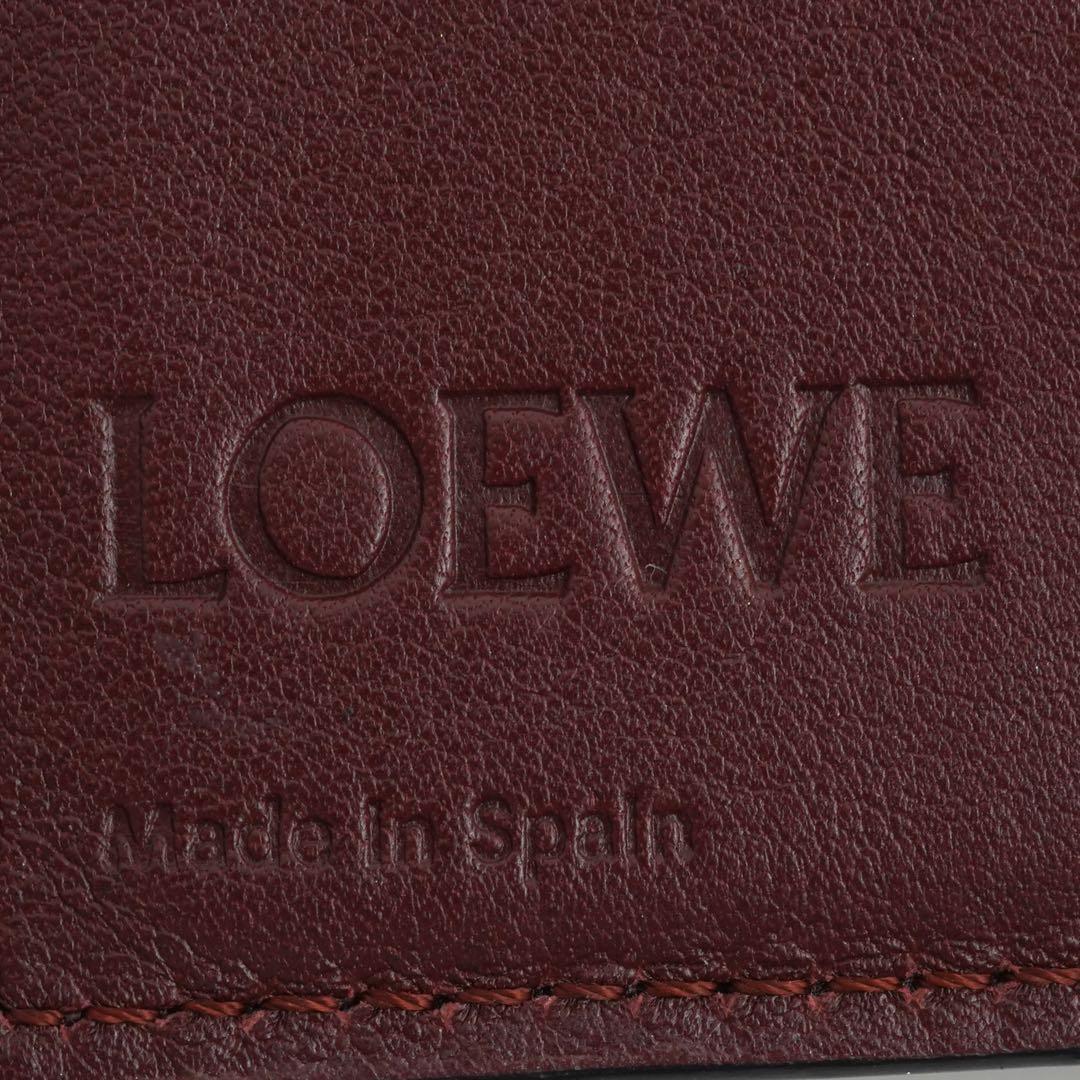 ✨未使用展示品・箱付き✨　LOEWE ミニ財布　トライフィールドウォレット