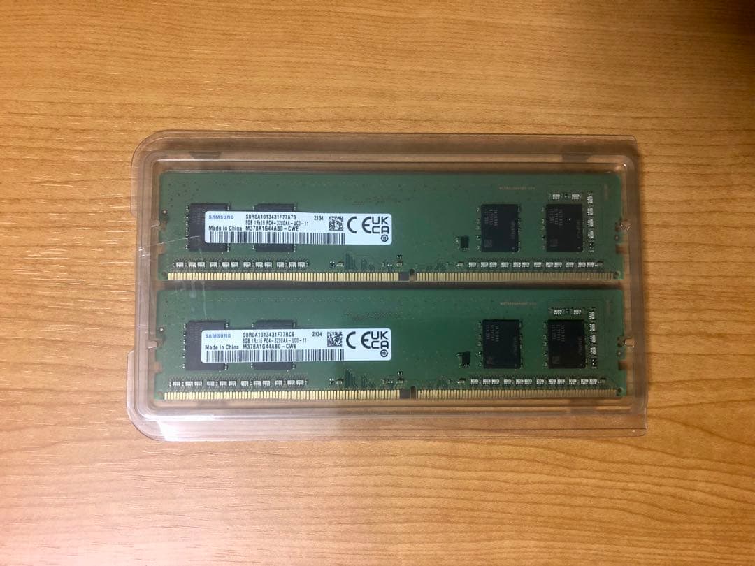 Samsung メモリ16GB(8GB×2) DDR4 3200