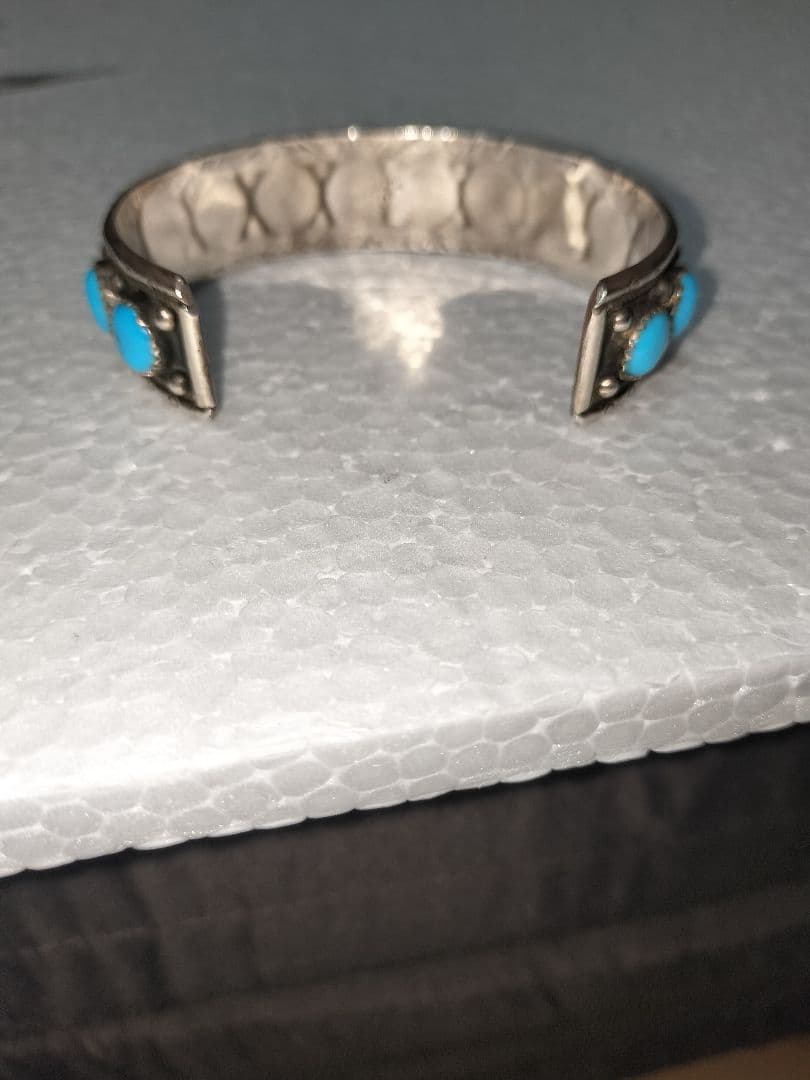 ナバホ　Navajo　ターコイズ　バングル