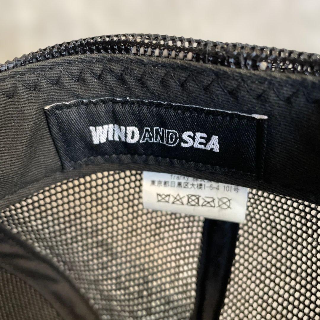 NEIGHBORHOOD×WIND AND SEAメッシュキャップ