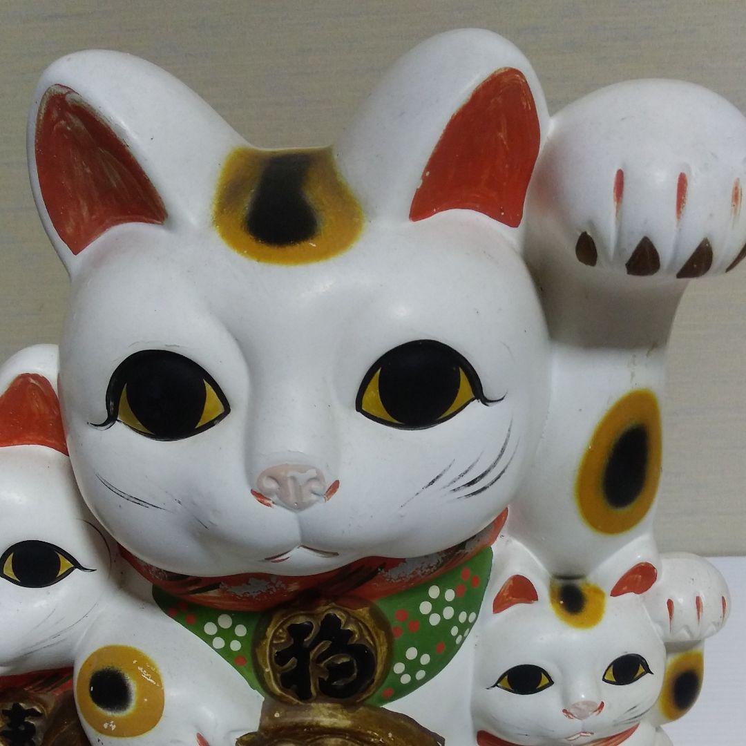 珍品親子招き猫