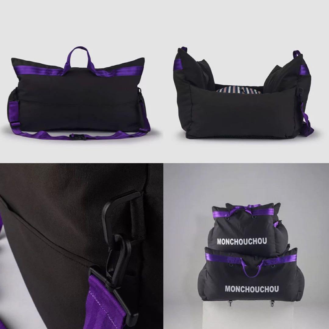 ペットカーシート ペットドライブボックス ペットキャリー犬用カーシートSサイズ黒