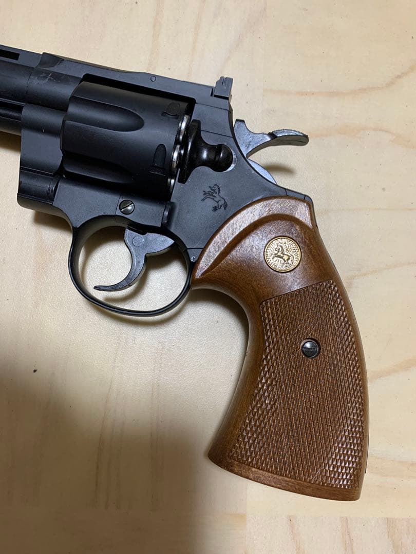 概ね美品　東京マルイパイソン6インチガスリボルバー 24連射　　前期HW製