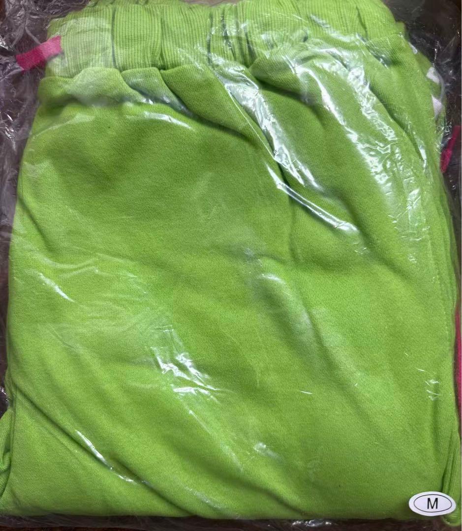 Vaundy ロゴスウェットパンツ Mサイズ　グリーン