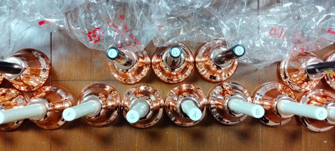 △ミュージックベル ハンドベル 23音 キョーリツコーポレーション