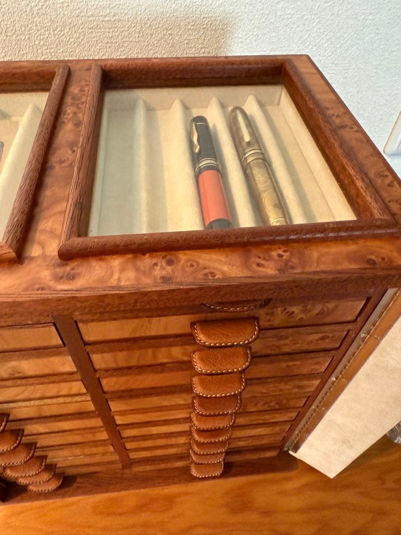 万年筆コレクターズボックス、100本入り、アグレスティー(イタリア)