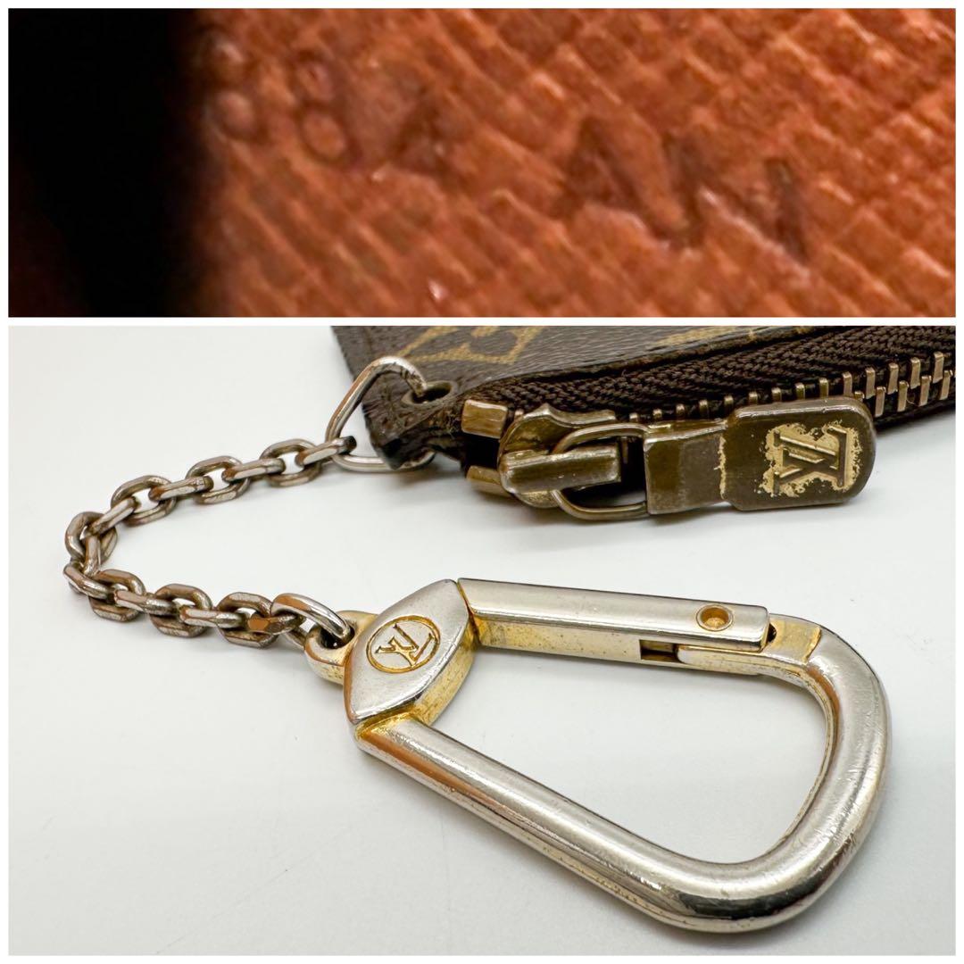 ルイヴィトン ポシェット クレ モノグラム エテュイ クレピア ミニ コンパクト