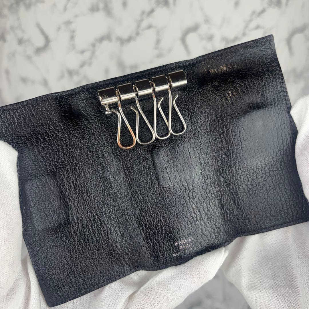 93 HERMES エルメス　べアン　キーケース　O刻印