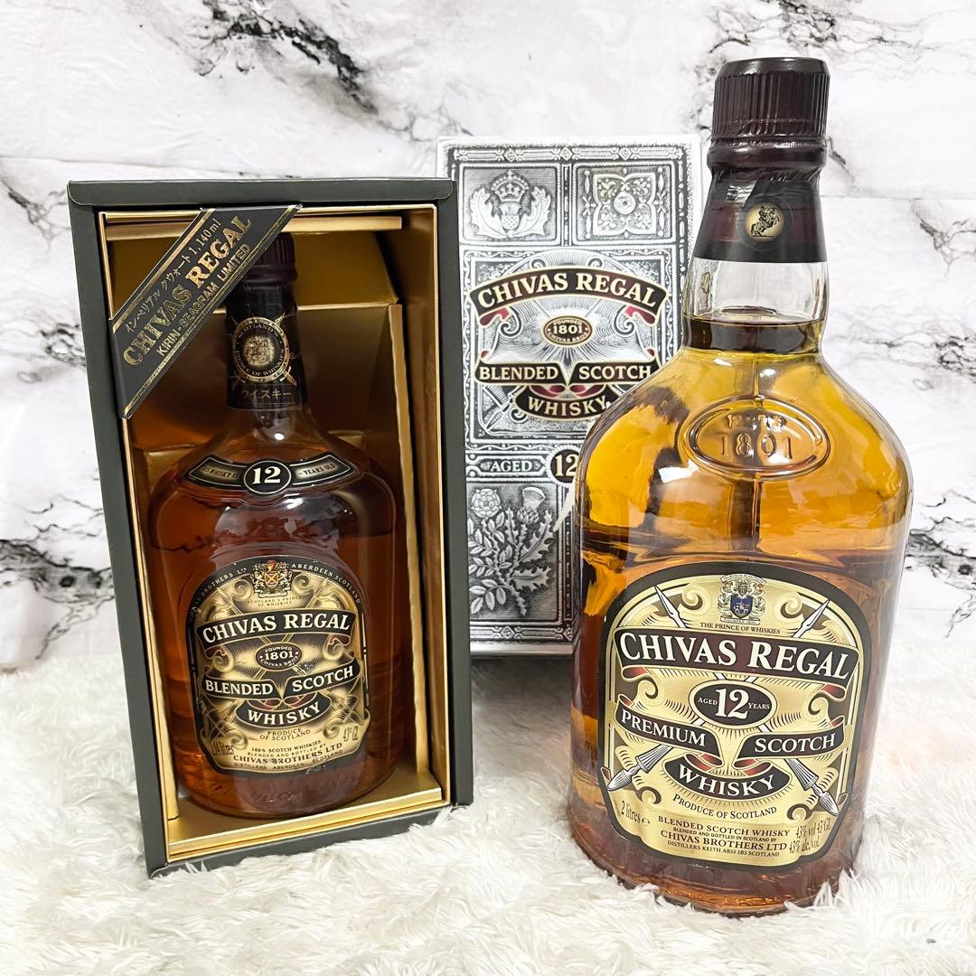 CHIVAS REGAL 12年スコッチウイスキー 2L &1.14L まとめ