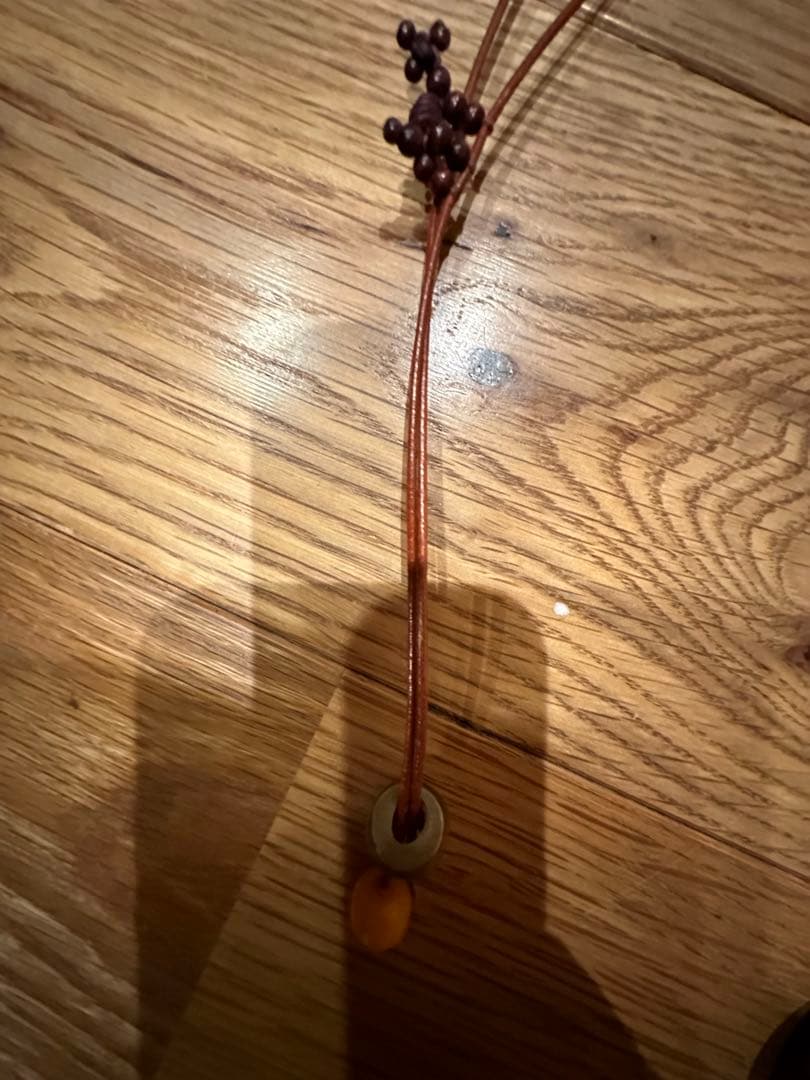 アンリークイールネックレス お家 いぬ