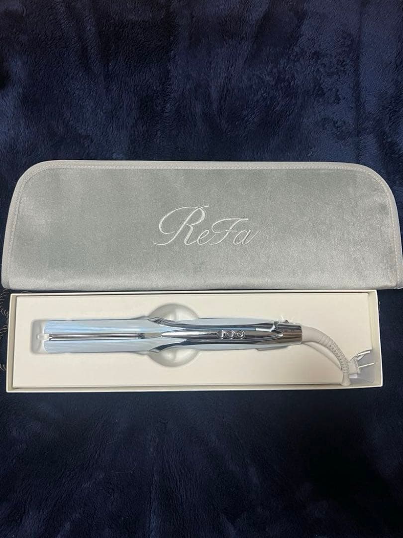 リファストレートアイロン プロ ホワイト＋カバー付き