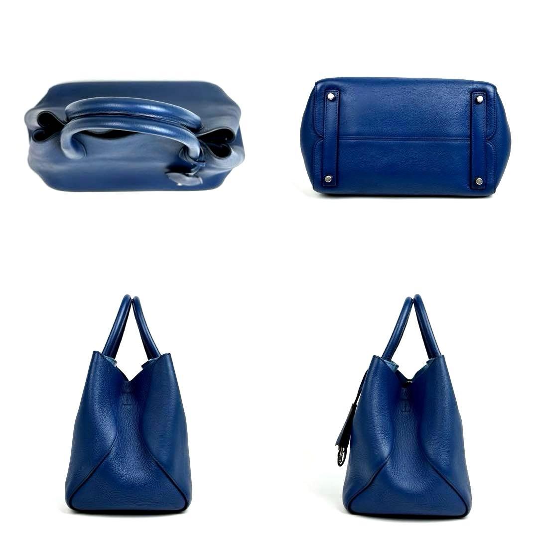 【美品】ディオール　オープンバー　ショルダーバッグ　2way　トロッター　レザー