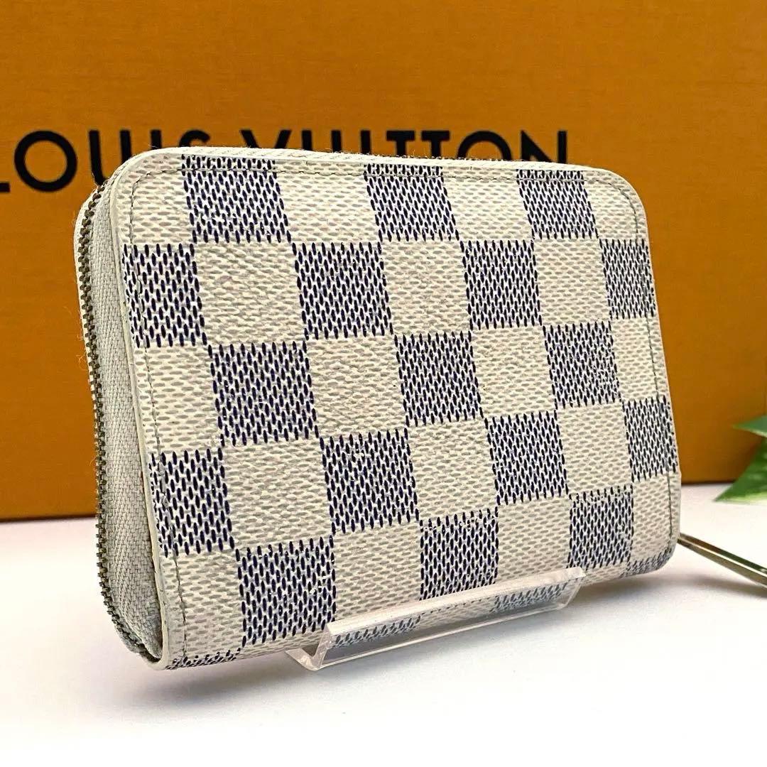 ルイヴィトン ダミエ アズール ジッピー パース カードケース 小銭入れ