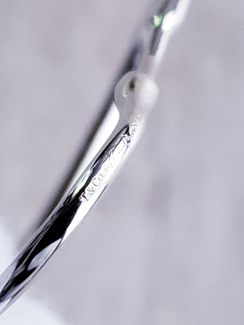 ティファニー　オープンハートフープピアス　スモール　S　スターリングシルバー