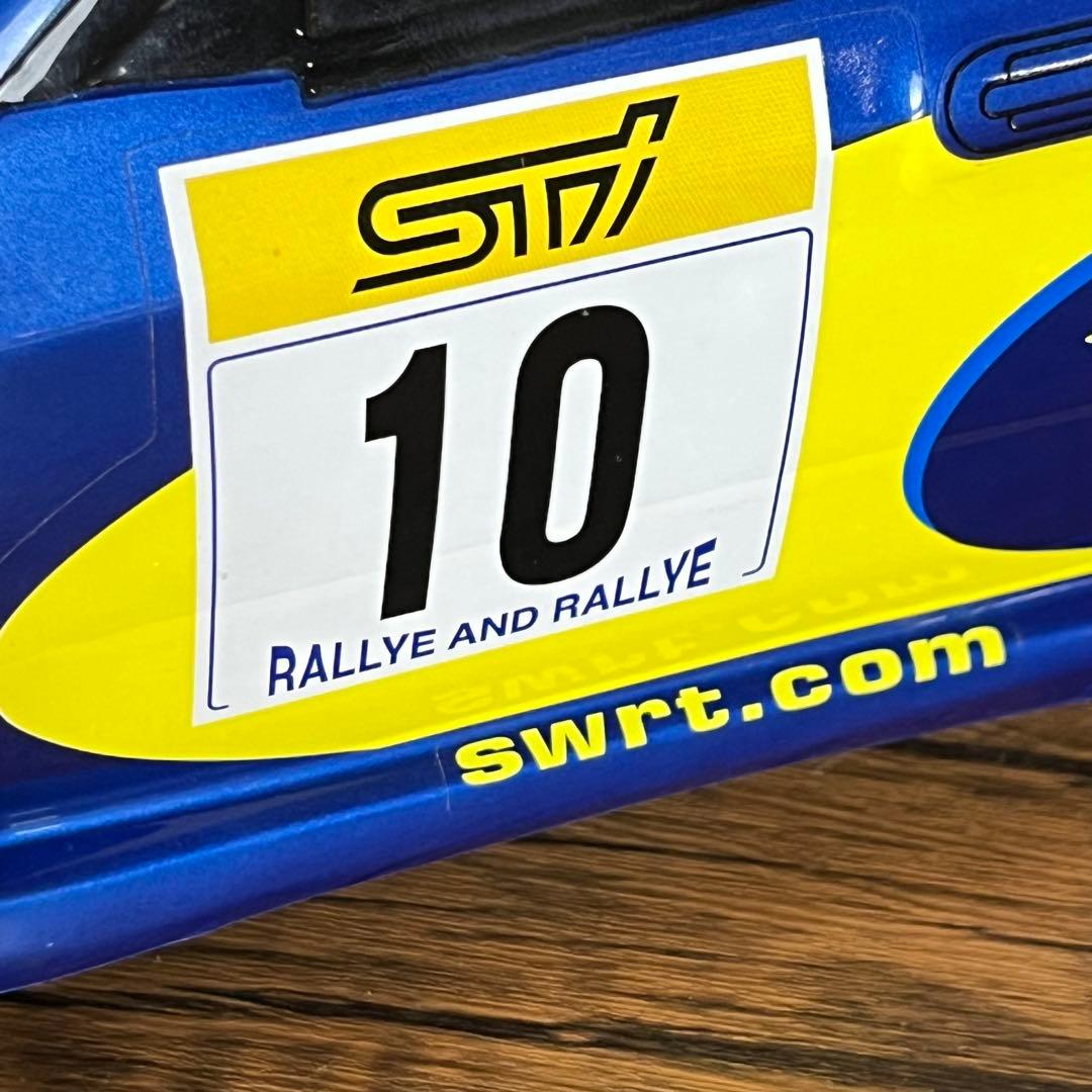【匿名発送】SUBARU WRX STi ラジコンカー 1/10 動作品