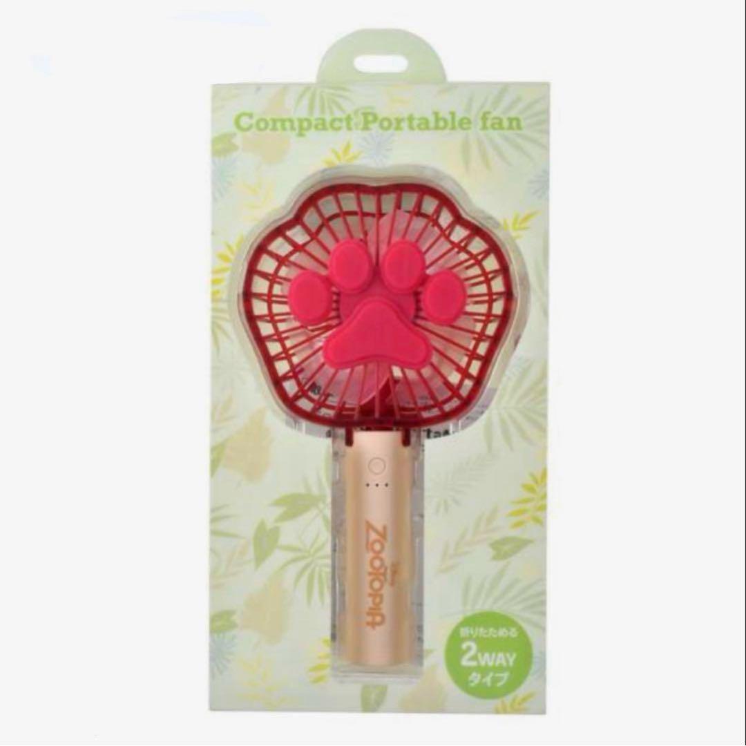 ★新品 未開封 ズートピア ハンディファン ディズニーストア ニックワイルド