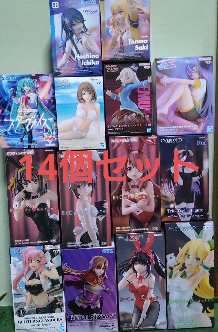 美少女系 プライズフィギュア 14個セット まとめ売り