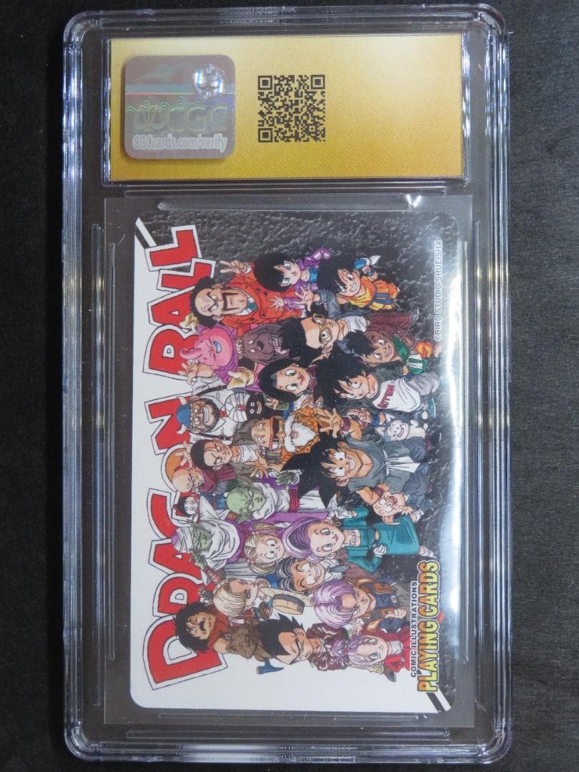 CGC10 perfectドラゴンボールコミックイラストレーショントランプ７巻