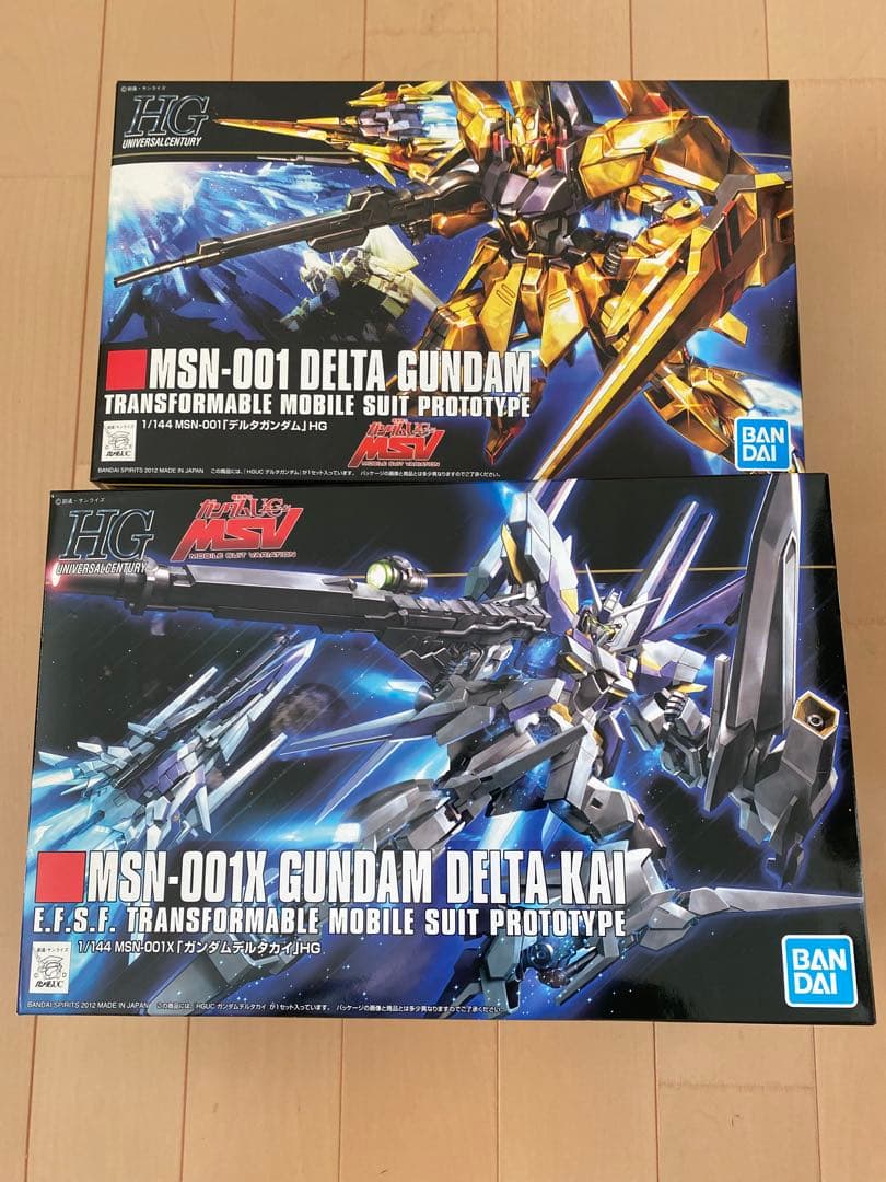 HG デルタガンダム&デルタカイ　 セット