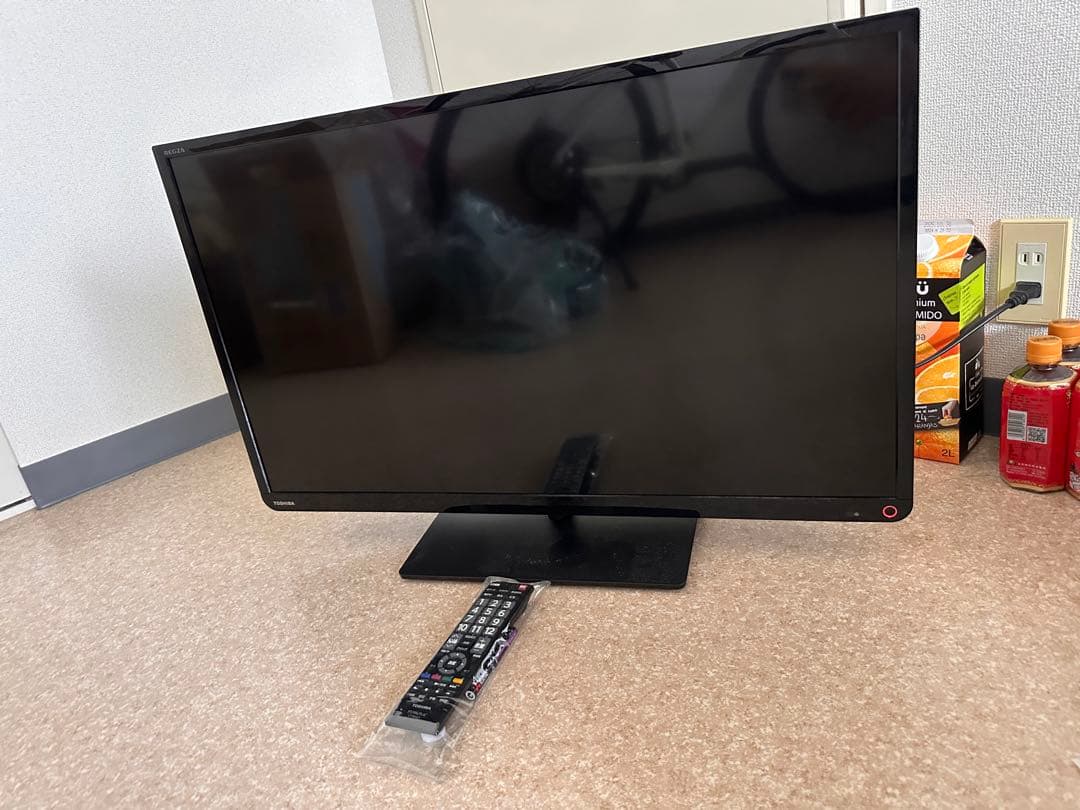 TOSHIBA 液晶テレビ 本体 リモコン付き