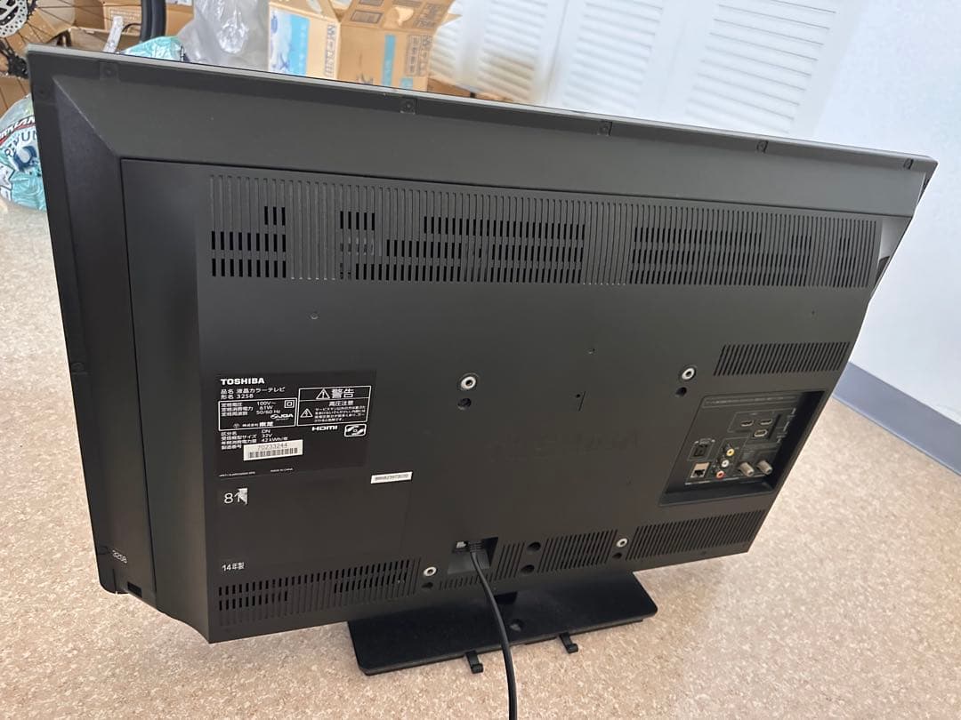 TOSHIBA 液晶テレビ 本体 リモコン付き