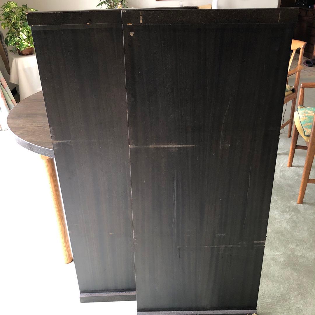 たかぽんさん専用 ダークブラウン 木製 円形ダイニングテーブル