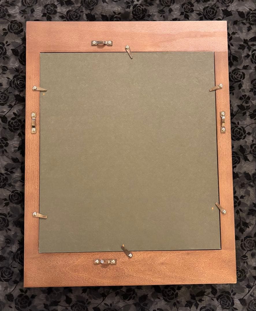 新品未使用 大下宗香工房仕上監修　漆の額縁