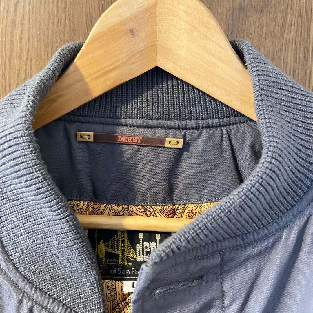 ダービーオブサンフランシスコ　チャコールグレージャケット　L