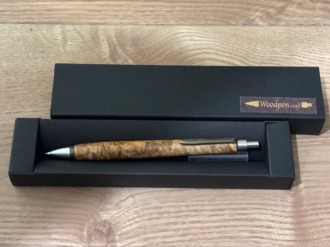 Woodpen craft ウッドペンクラフト　アンボイナバール シャーペン