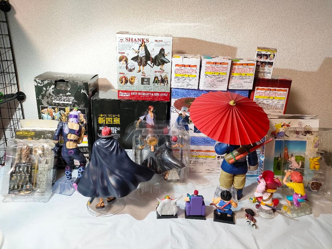 ☆　アニメ・ゲームフィギュア　まとめ売り　シャンクス　孫悟空　最長老　バギー　☆
