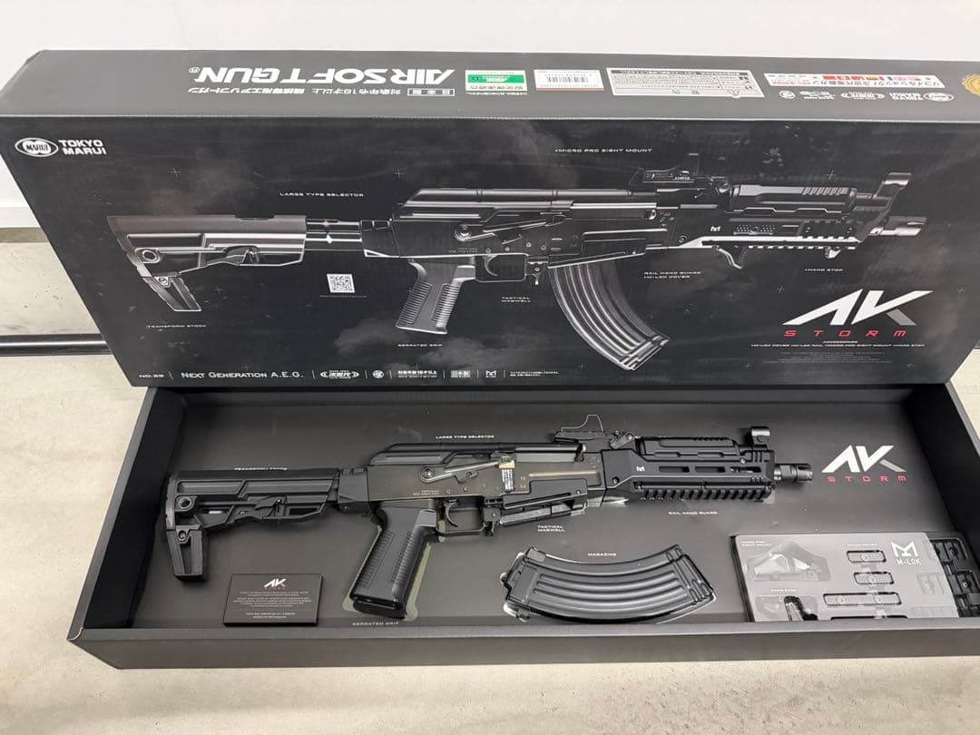 yamaguti　東京マルイ 次世代電動ガン AKストーム 使用少 美品