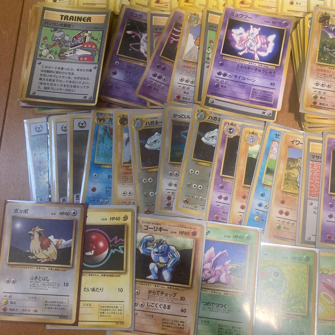ポケモンカードまとめ売り　プロモ、初版マークなし旧裏3000枚以上