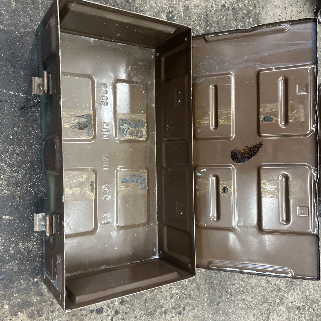 ミリタリー 金属製収納ボックス　アンモボックス