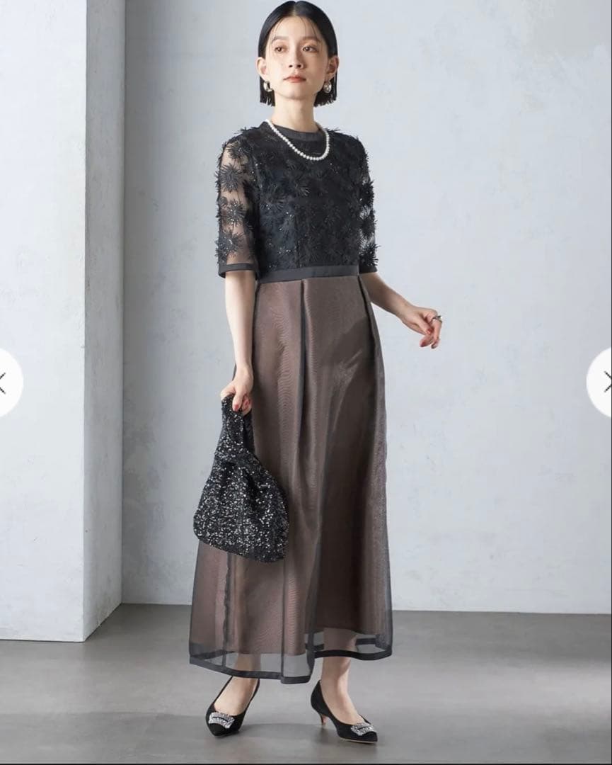 【値下げ】SHIPS kaene パーティードレス