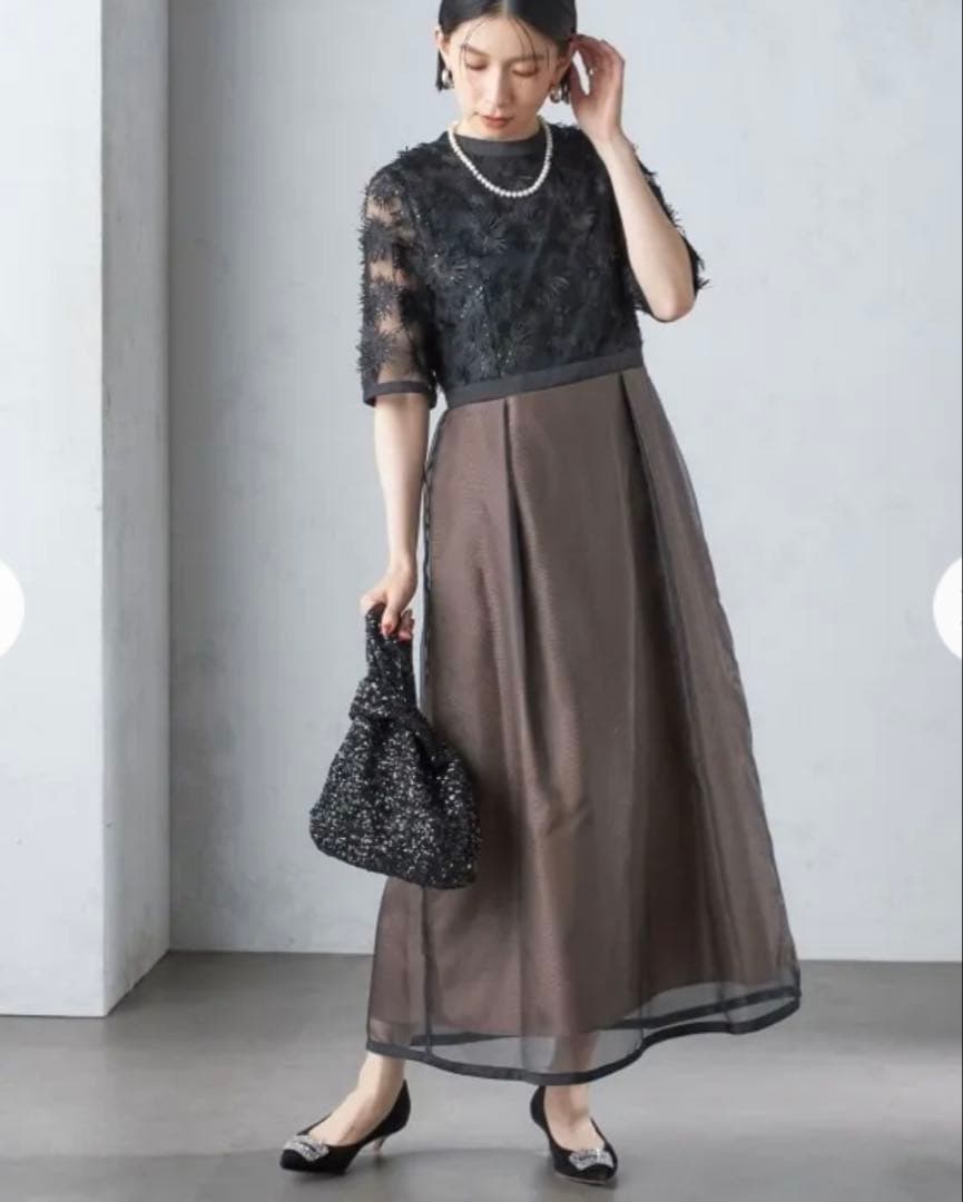 【値下げ】SHIPS kaene パーティードレス