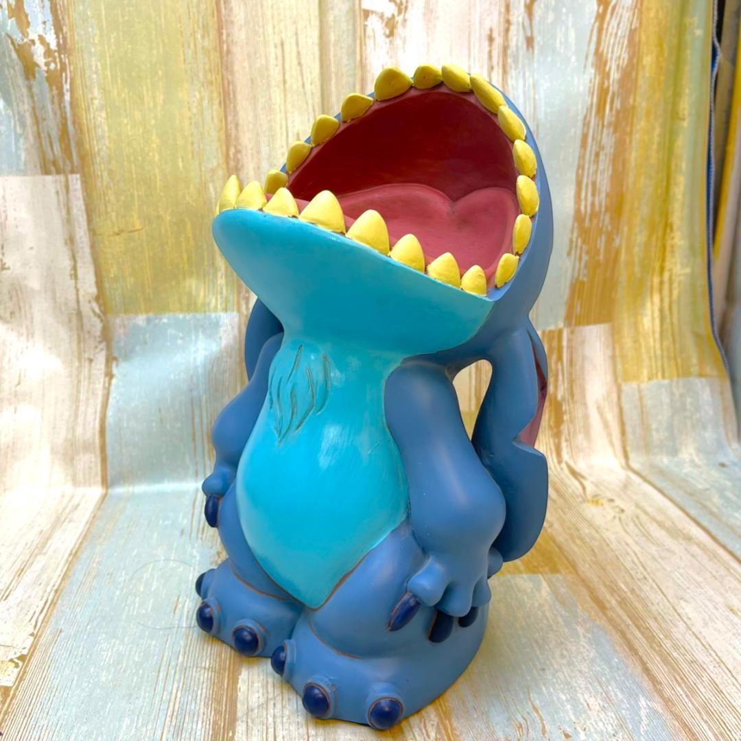 新品★リロ＆スティッチ Lilo & Stitch 傘立て 小物入れ フィギュア