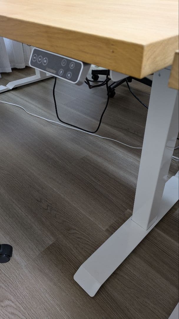 【おみなえし】KARLBY / FLEXISPOT 昇降式パソコンデスク