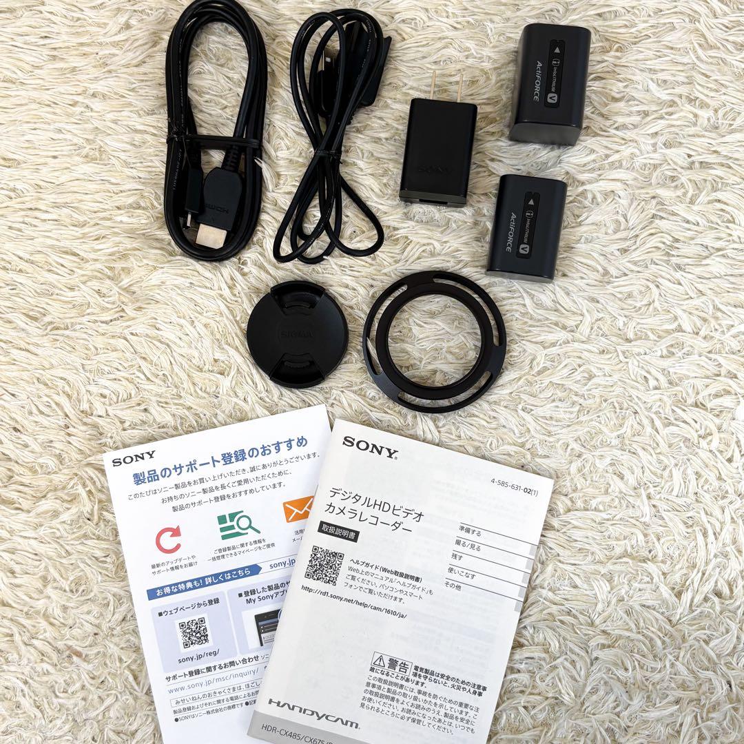 【未使用級】ソニー ハンディカム HDR-CX680 ビデオカメラ ブラウン