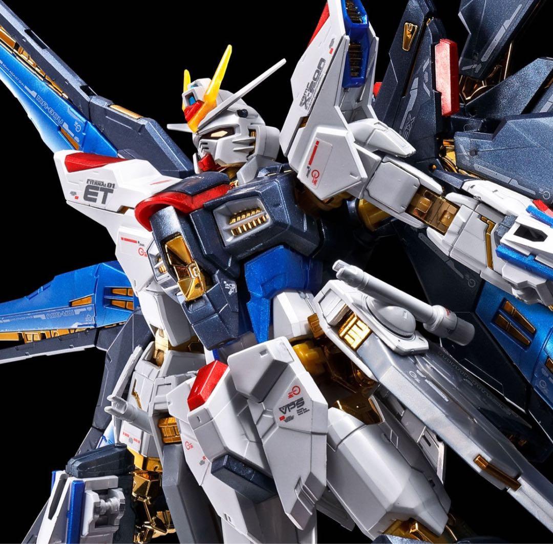 RG1/144ストライクフリーダムガンダム　デスティニーガンダム光の翼セット