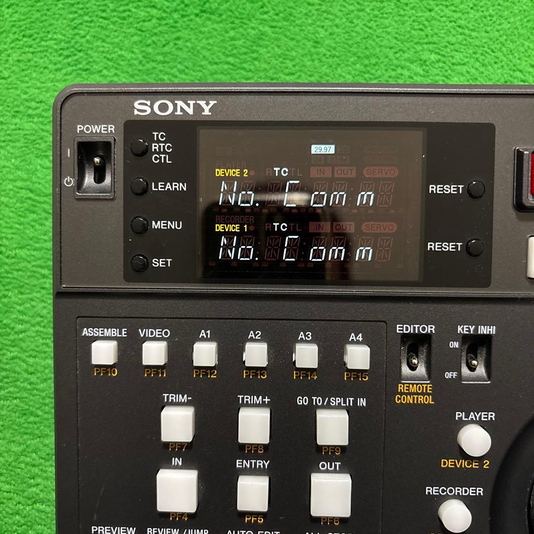 SONY RM-280 編集コントローラー 動作確認済み