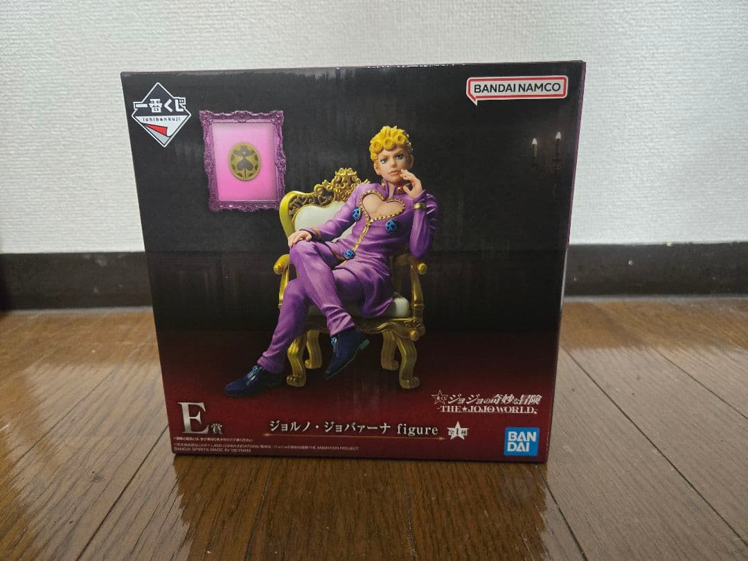 一番くじ ジョルノ・ジョバァーナ E賞 フィギュア + カプセルフィギュア