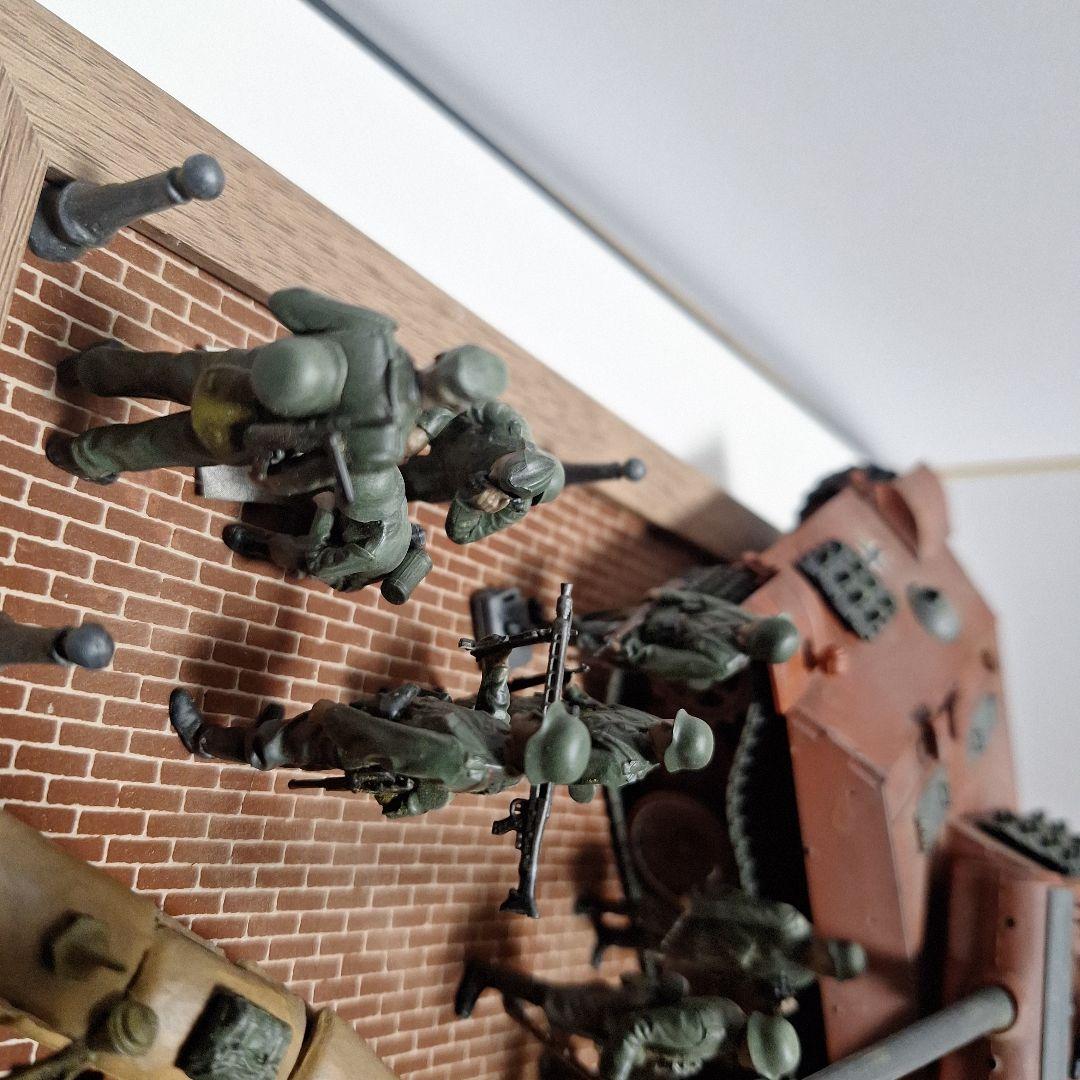 ドイツ軍ミリタリープラモデル1/35　ジオラマ