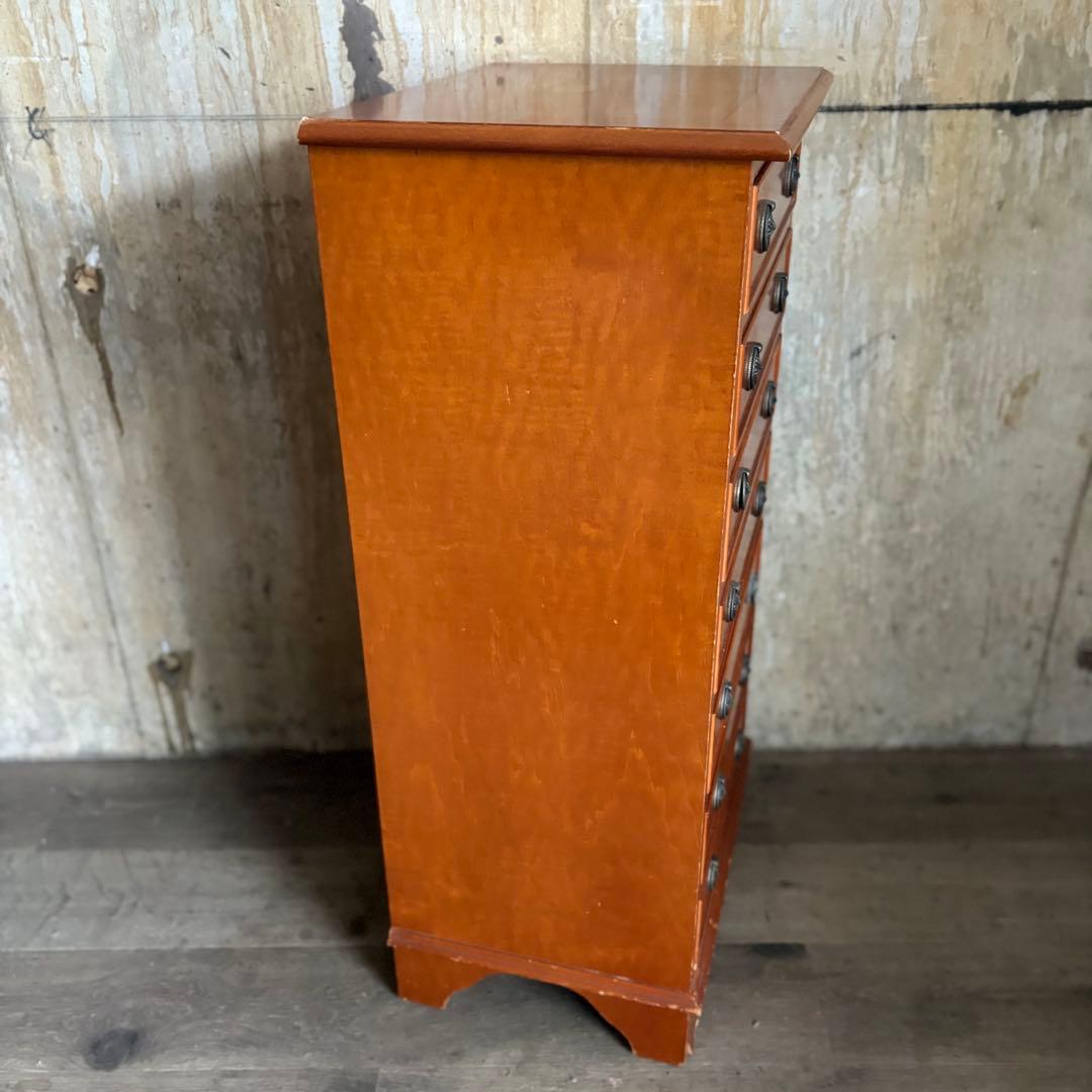 英国ヴィンテージ　6段チェスト　ミドルチェスト