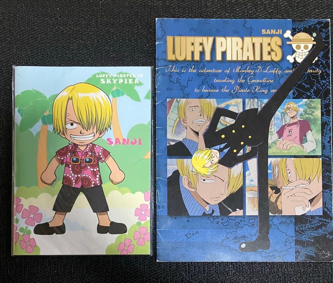 ワンピース サンジ　アラバスタ編 下敷き　ノート　メモ　レア　希少　レトロ