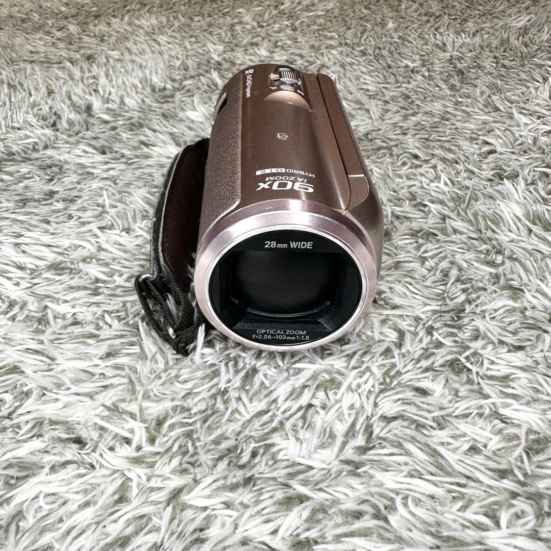 【美品】Panasonic　HC-V550M ビデオカメラ　ピンク　動作確認済