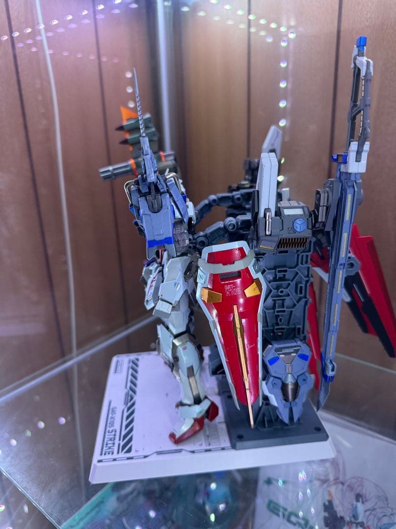 【楽一番】L BUILD ストライクガンダム ストライカーセット