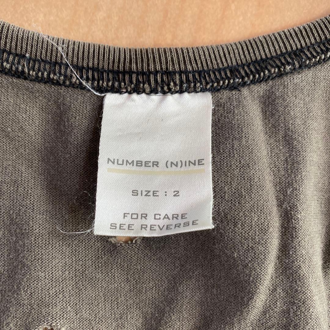 NUMBER (N)INE★ナンバーナイン★ジオバーニタンクトップ★2001SS